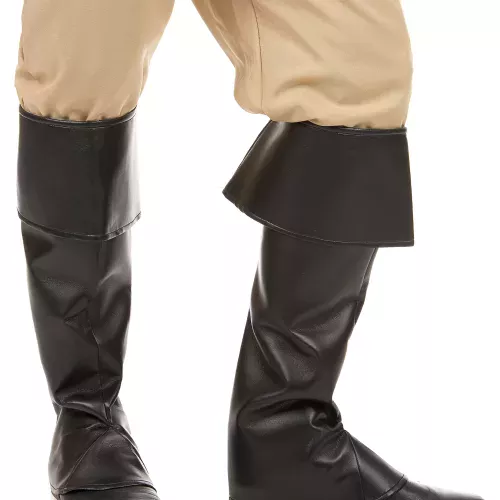 Photo du produit Sur-bottes noires simili cuir adulte