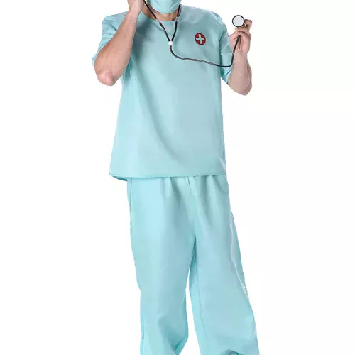 Photo du produit Déguisement docteur chirurgien homme bleu