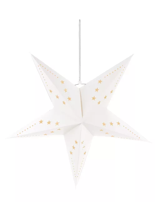 Photo du produit Suspension étoile blanche 60 cm