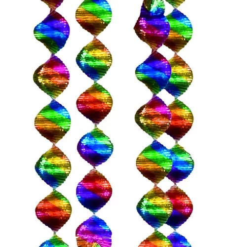 Photo du produit 4 Suspensions spirales multicolores