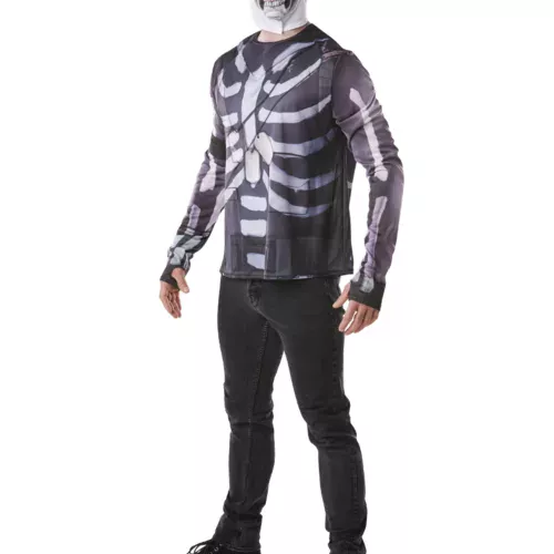 Photo du produit T-shirt et cagoule Skull Trooper Fortnite adulte