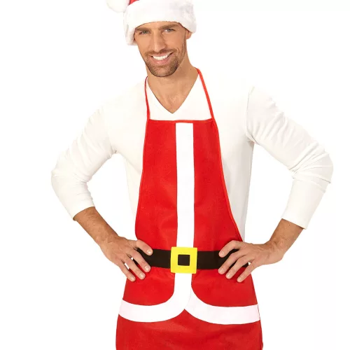 Photo du produit Tablier rouge 75 X 54 cm Noël