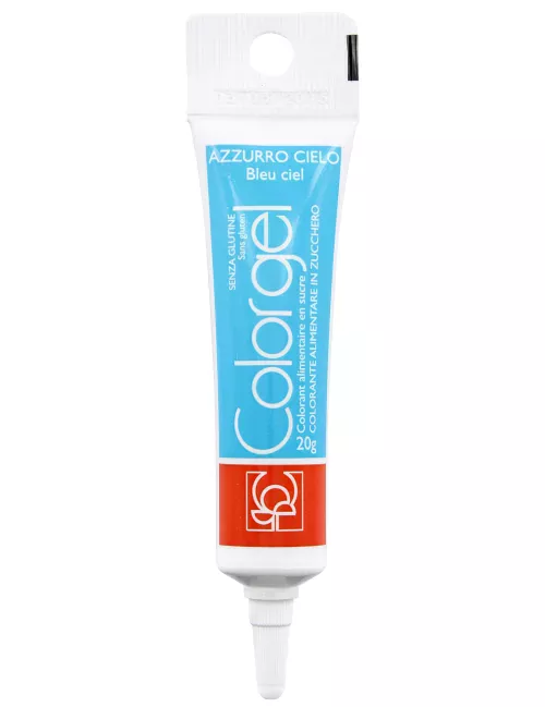 Photo du produit Tube de colorant alimentaire bleu ciel