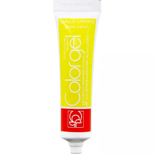 Photo du produit Tube de colorant alimentaire jaune