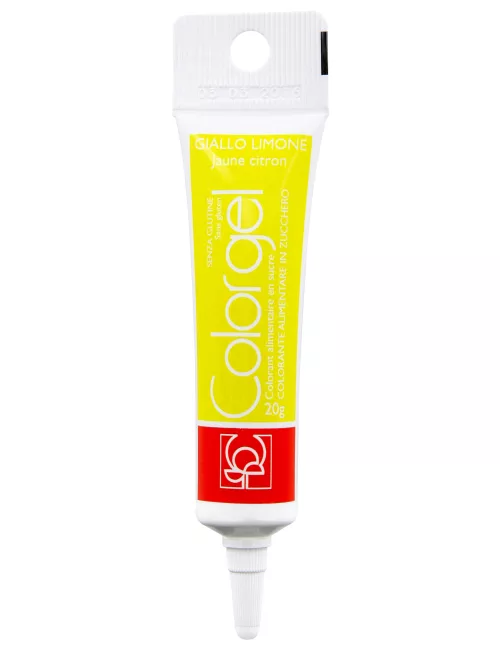 Photo du produit Tube de colorant alimentaire jaune