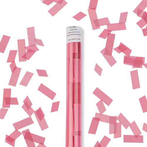 Photo du produit Canon à confettis rectangle fuchsia