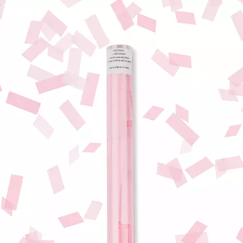 Photo du produit Canon à confettis rectangle rose