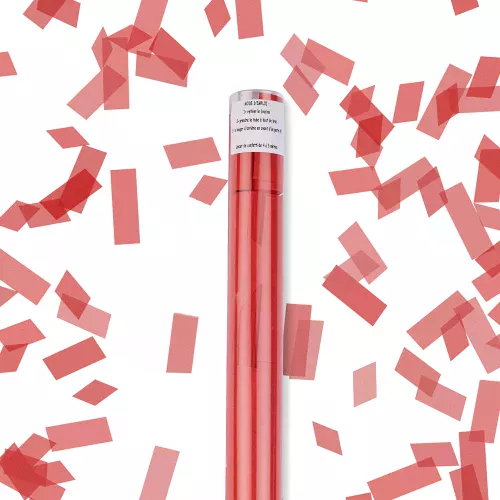 Photo du produit Canon à confettis rectangle rouge