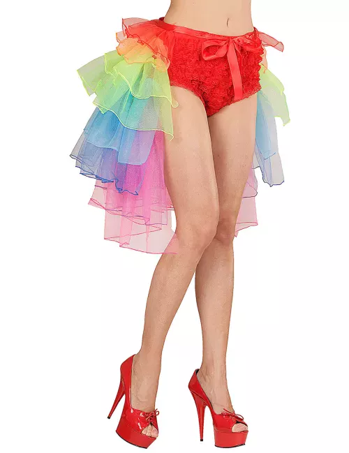 Photo du produit Tutu burlesque multicolore femme