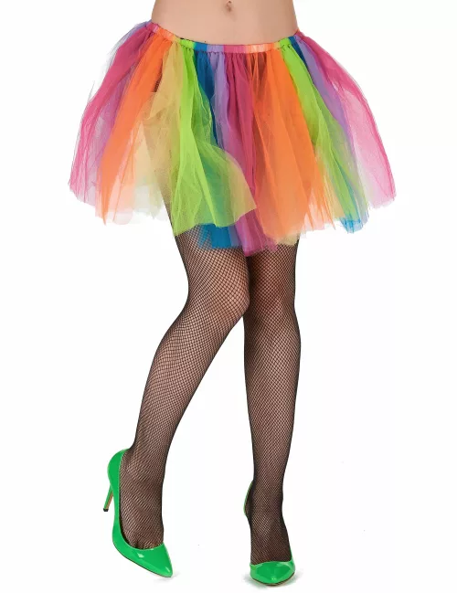 Photo du produit Tutu tulle multicolore adulte