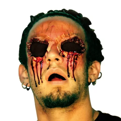 Photo du produit Fausse blessure sans yeux adulte Halloween