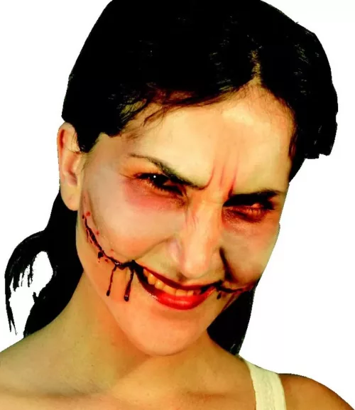Photo du produit Fausse plaie sourire de l'ange adulte Halloween