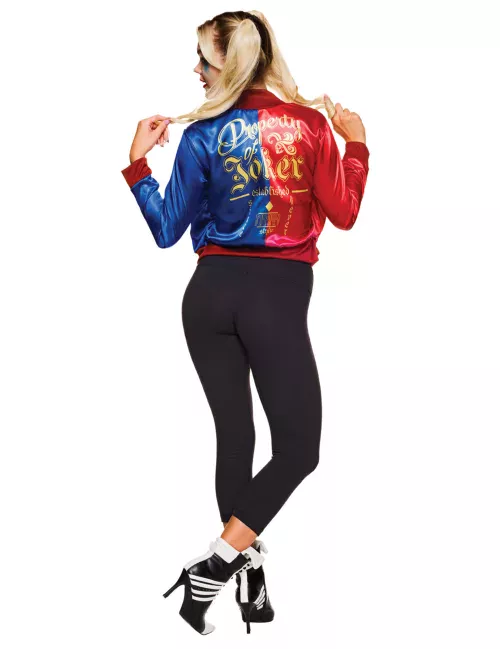 Photo du produit Veste et t-shirt intégré Harley Quinn Suicide Squad femme