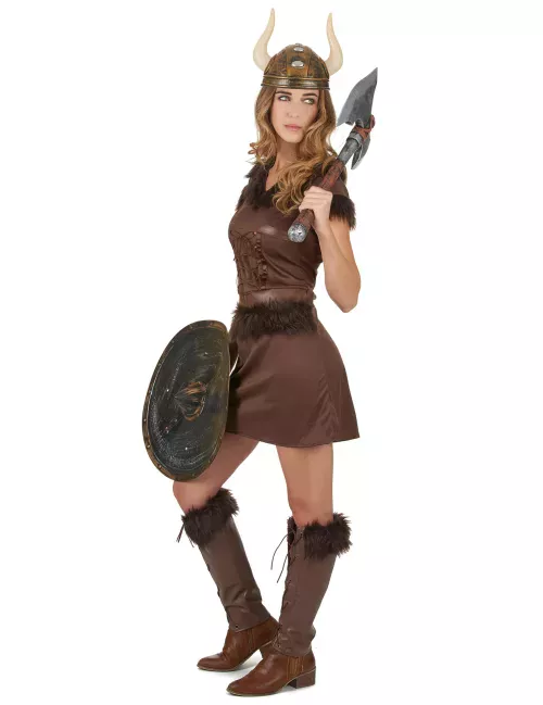 Photo du produit Déguisement Viking Sexy marron Femme