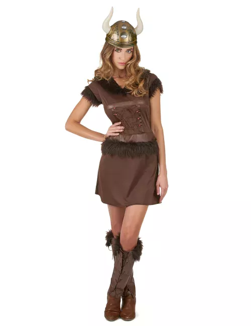 Photo du produit Déguisement Viking Sexy marron Femme