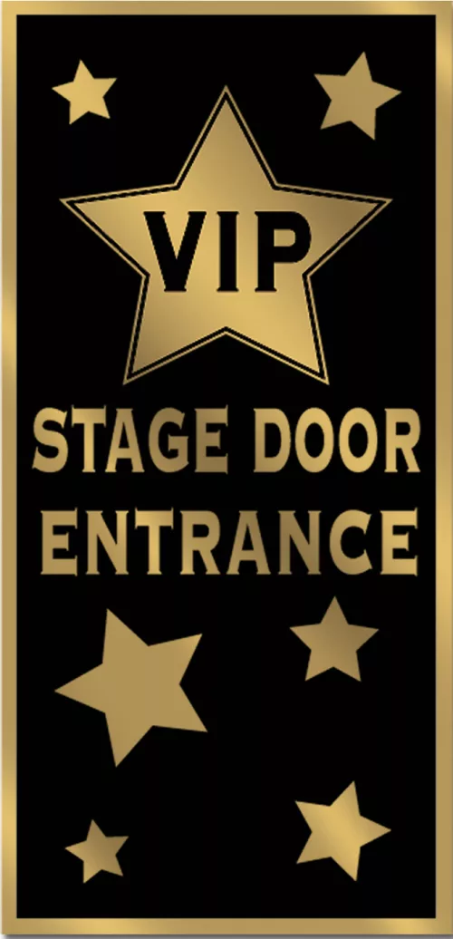 Photo du produit Décoration de porte VIP 76,2 cm x 1,52 cm