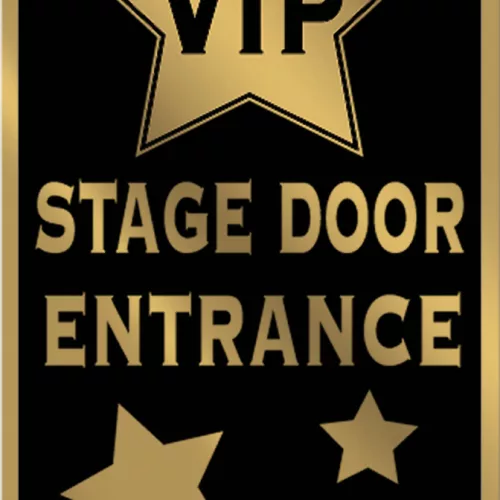 Photo du produit Décoration de porte VIP 76,2 cm x 1,52 cm