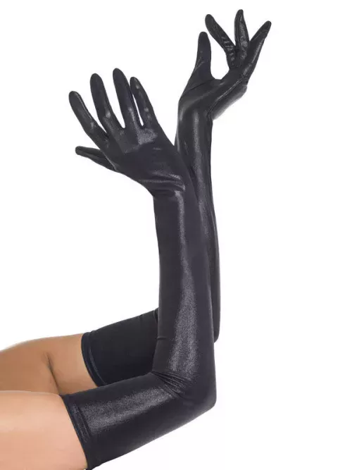 Photo du produit Gants longs simili cuir adulte