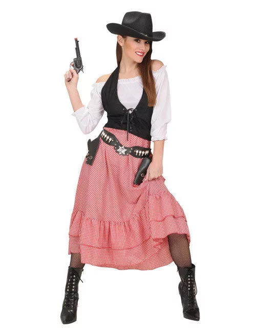 Photo du produit Déguisement chef du far west femme