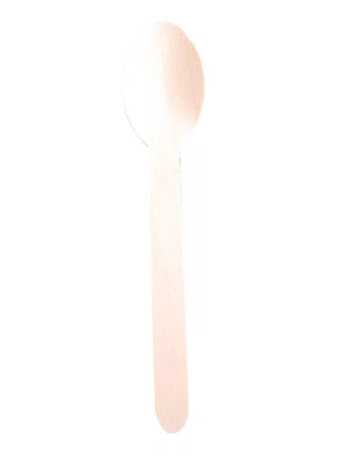 Photo du produit 50 Cuillères en bois 16 cm