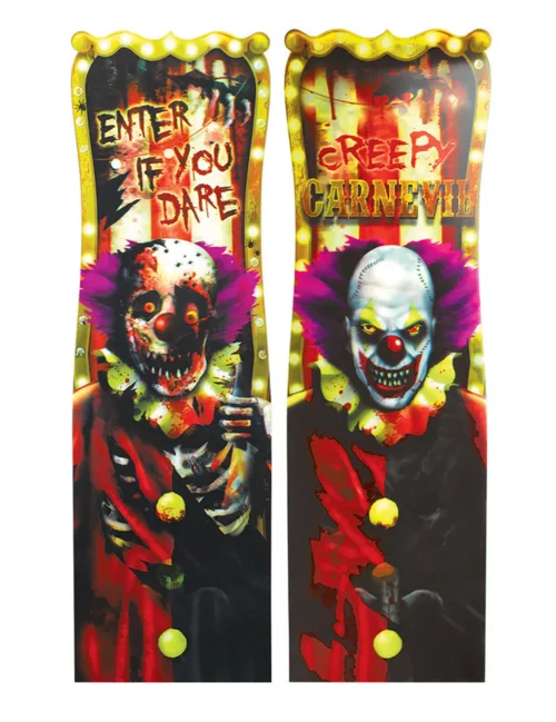 Photo du produit 1 Panneau lenticulaire Creepy clown 94 x 30 cm