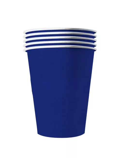Photo du produit 20 Gobelets américains carton recyclable bleus 53 cl