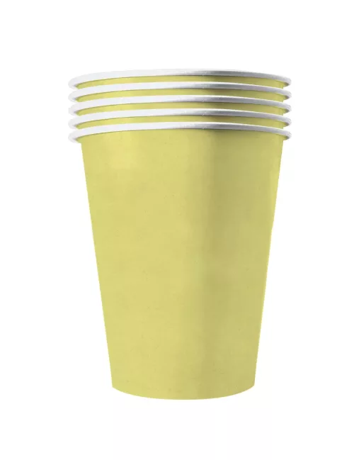 Photo du produit 20 Gobelets américains carton recyclable jaune pastel 53 cl