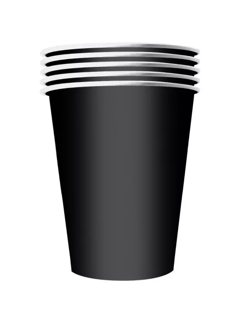 Photo du produit 20 Gobelets américains carton recyclable noirs 53 cl
