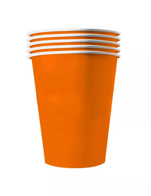 Photo du produit 20 Gobelets américains carton recyclable orange 53cl