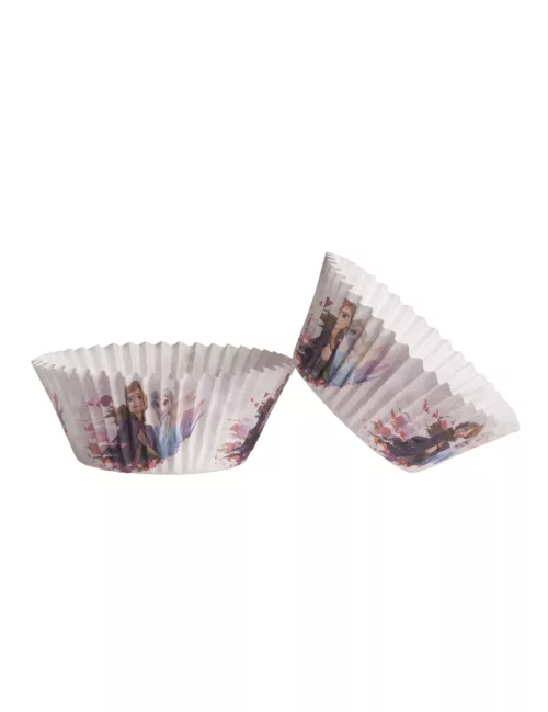 Photo du produit 25 Caissettes à cupcake en papier La Reine des Neiges 5 x 3 cm