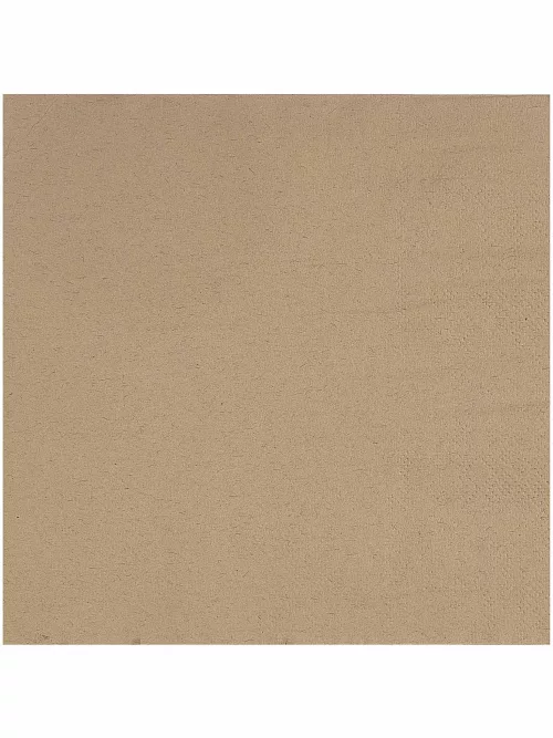 Photo du produit 30 Serviettes en papier kraft 33 x 33 cm