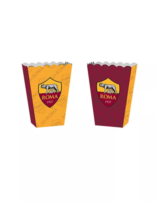 Photo du produit 4 Boîtes popcorn en carton Roma 13,5 x 8,5 x 19 cm