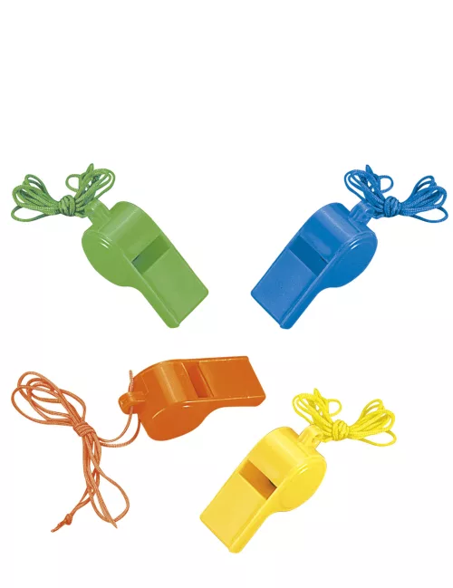 Photo du produit 4 sifflets colorés