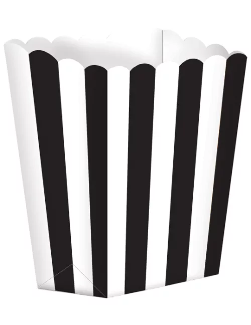 Photo du produit 5 Pots à Popcorn Noir & Blanc