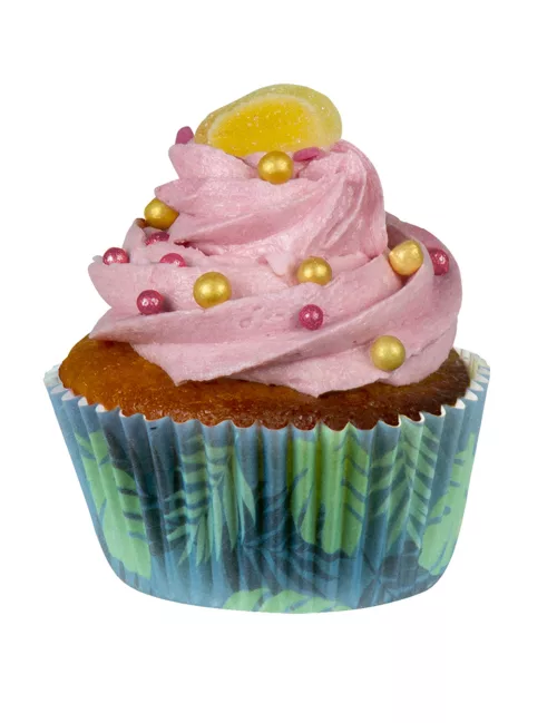 Photo du produit 50 Moule à cupcakes Flamant Tropic en papier 6,5 cm