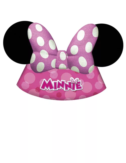 Photo du produit 6 Chapeaux de fête Minnie Bow-Tique