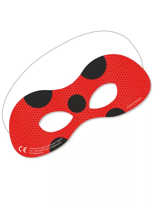 Photo du produit 6 Masques en carton Miraculous Ladybug