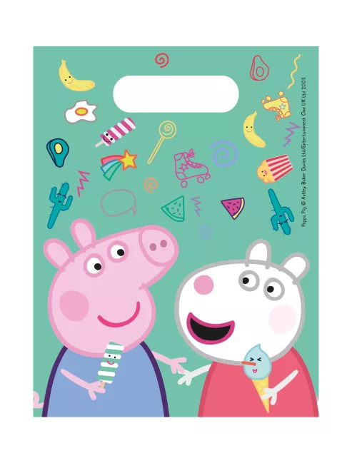 Photo du produit 6 Sacs cadeaux Peppa Pig