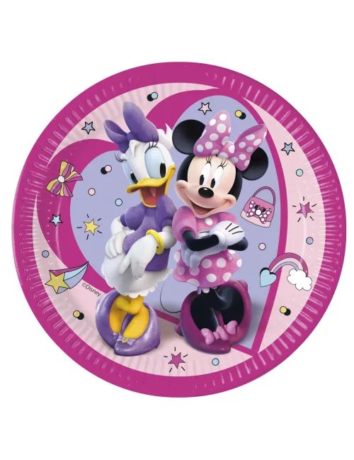 Photo du produit 8 Assiettes en carton Minnie Junior 23 cm