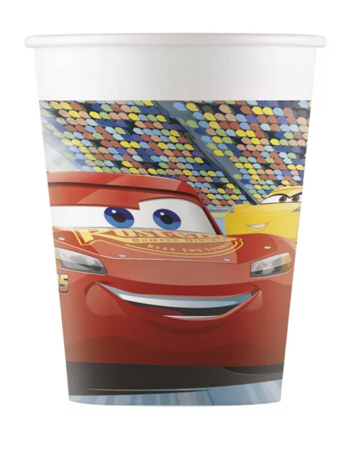 Photo du produit 8 Gobelets en carton Cars 3 200 ml