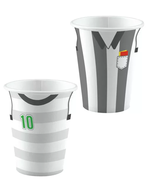 Photo du produit 8 Gobelets en carton Football 250 ml