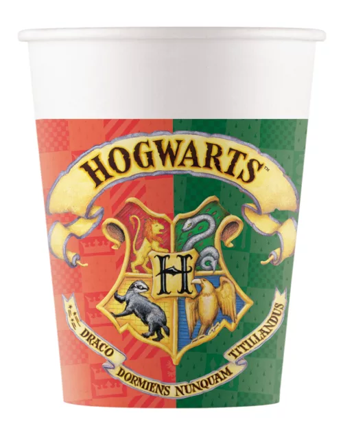 Photo du produit 8 Gobelets en carton Harry Potter 200 ml