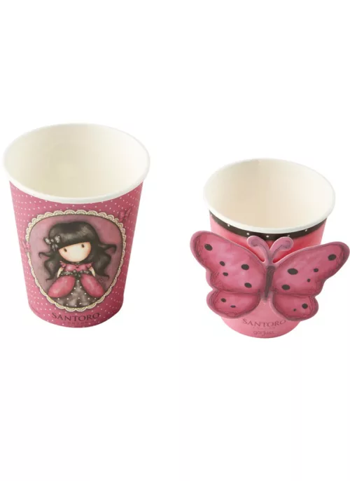 Photo du produit 8 Gobelets en carton Ladybird Santoro 250 ml