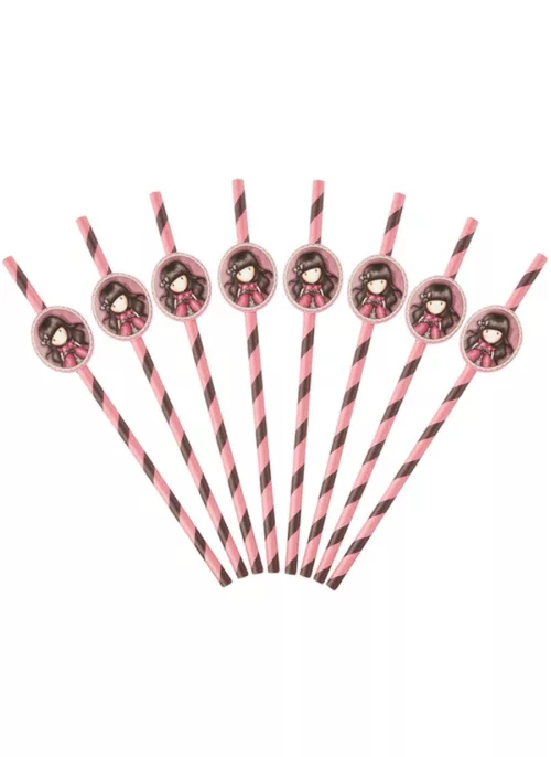Photo du produit 8 Pailles en carton Ladybird Santoro