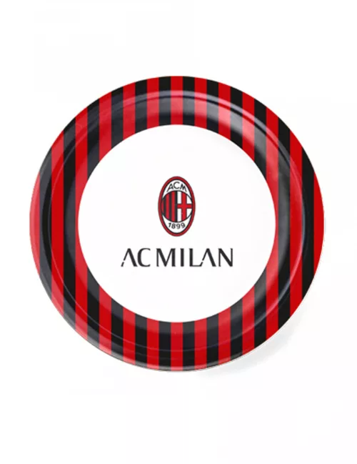 Photo du produit 8 Petites assiettes en carton AC Milan 18 cm
