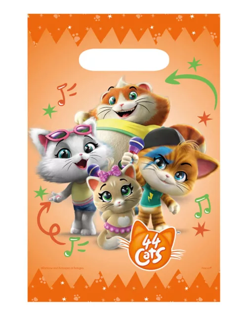 Photo du produit 8 Sachets cadeaux en carton 44 Chats