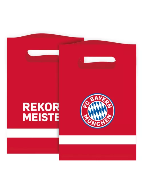 Photo du produit 8 Sachets cadeaux FC Bayern Munich 15 x 23 cm
