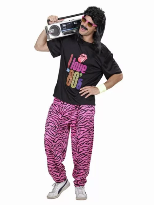 Photo du produit Déguisement jogging I love 80's homme