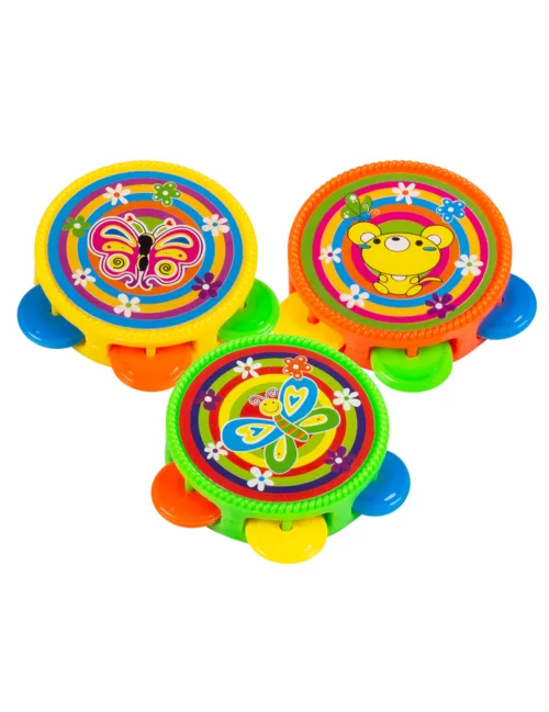 Photo du produit Accessoires piñata 3 tambours multicolores 4,5 cm