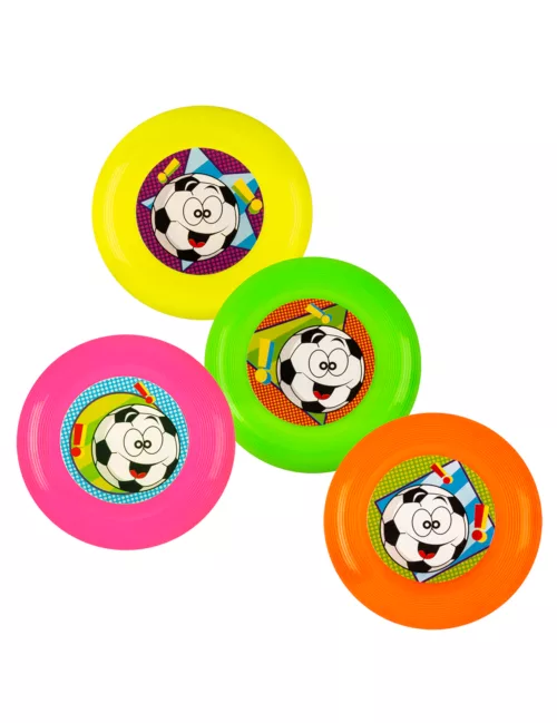 Photo du produit Accessoires piñata 4 frisbees multicolores 9 cm